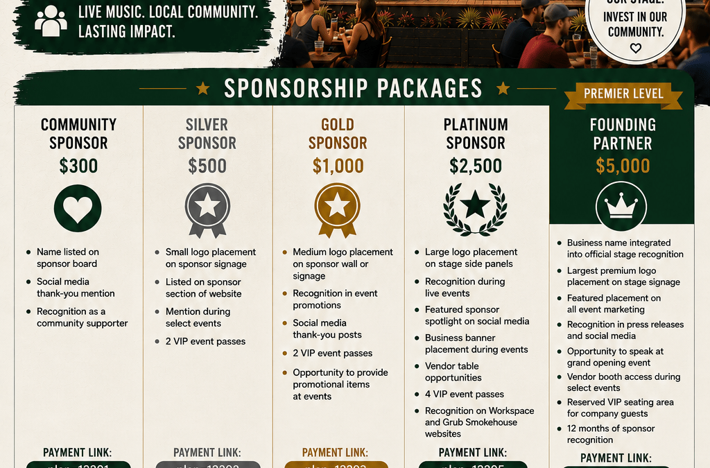 Help Us Build More Than a Stage. Help Us Build Community.